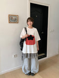 Bense Track Line Wide Pants