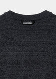 DOODLE HEART HALF KNIT