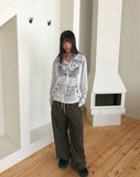 Choking Track Banding Strap Wide-Fit Training Long Pants