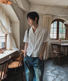 Mobin Punched Short Sleeve Shirt