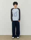 DOT PONY Vintage Raglan Long Sleeve T-Shirt