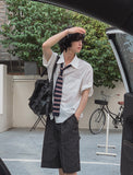 Lake roll up short sleeve shirt