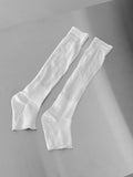 See-through long leg warmers