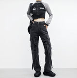 Tratt Cargo Denim Pants
