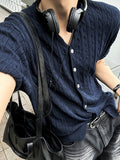 Museum Semi Over Short Sleeve Cardigan