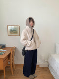 Cuden String Fleece Zip-Up Jacket