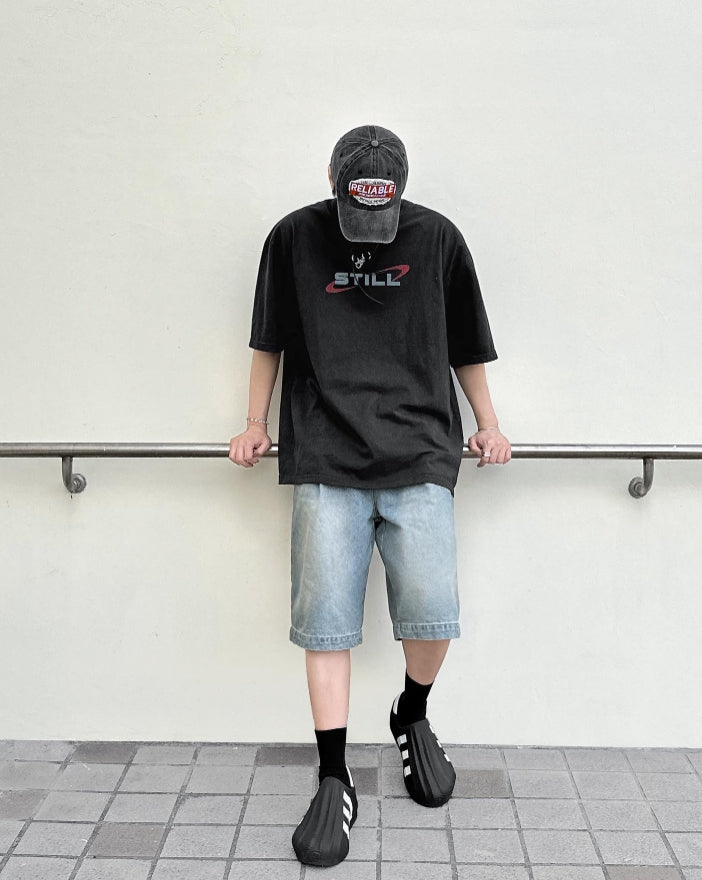 SCENERITY (シナリティ) - フロデニムハーフパンツ / Flo Denim