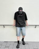 Flo Denim Half Pants