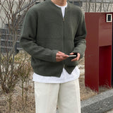 Cents round zip-up cardigan