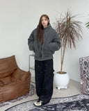 Redon Vintage Pigment Quilted Jumper