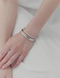 [Premium Plating] Essence AB(W) Luxe Full Pave Bangle