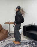 MAFF Washed Curve Blouson