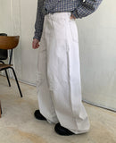 Lekada Parachute Cotton Wide Pants