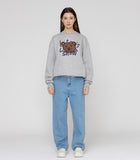 Big Drawing Letter Bear Sweatshirt