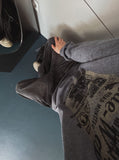 Ride Print Over Knit Tee