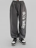 Lunte Lettering Jogger Pants