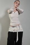 MIRA KNIT WRAP SKIRT