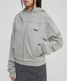 Asymmetrical Zip Hoodie
