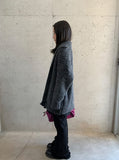 Homes Ribbed Frill Bootcut Banding Pants