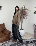 Menver Track Banding Denim Pants