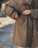 Chiro Quilted Over Fit Fishtail Field Jacket