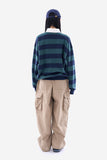 Baklava banding wide cargo pants