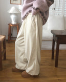 Laom corduroy ribbed jogger pants