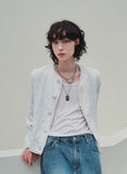[MADE] Fancy chain tweed jacket