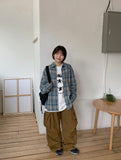 Bamine Check Shirt Jacket