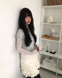 Hirun Knit Frill Mini Skirt