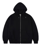Elbow Ribbon Hood Zip-Up