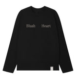 BLUSH HEART Long Sleeve T-shirt