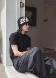 Roll Stand Cut Crop Short Sleeve T-Shirt