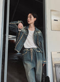 Raven Deki Cropped Denim Jacket