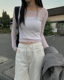 Tabe cotton wide pants