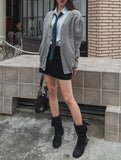 Kenin incision cargo miniskirt