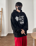 Lock Back Border Hoodie