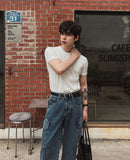 Rossi line cutting short sleeve t-shirt