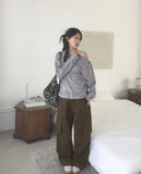 Meno Leopard Cross Shoulder Bag