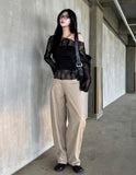 Crinkle Wide Pants