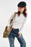 Boucle oversized hunting cap