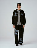 NO-MESSAGES Hood Zip-Up