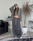 Ekan Wide Pintuck Sweatpants