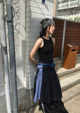 FLOWER APPLIQUE SLEEVELESS