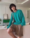 Boring Summer V-neck Knit
