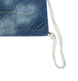 Afro Pocket Denim Sling Bag