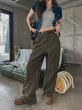 Wes Span Semi-Crop Snap Denim Shirt