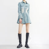 Mine denim one piece