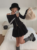 Chad Balloon Brushed Mini Skirt
