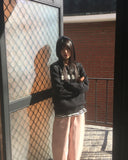 Kyo Snow Flower Nordic Hooded Knit Zip-Up